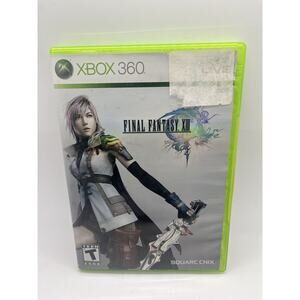 Final Fantasy XIII Microsoft Xbox 360 2010 CIB Complete